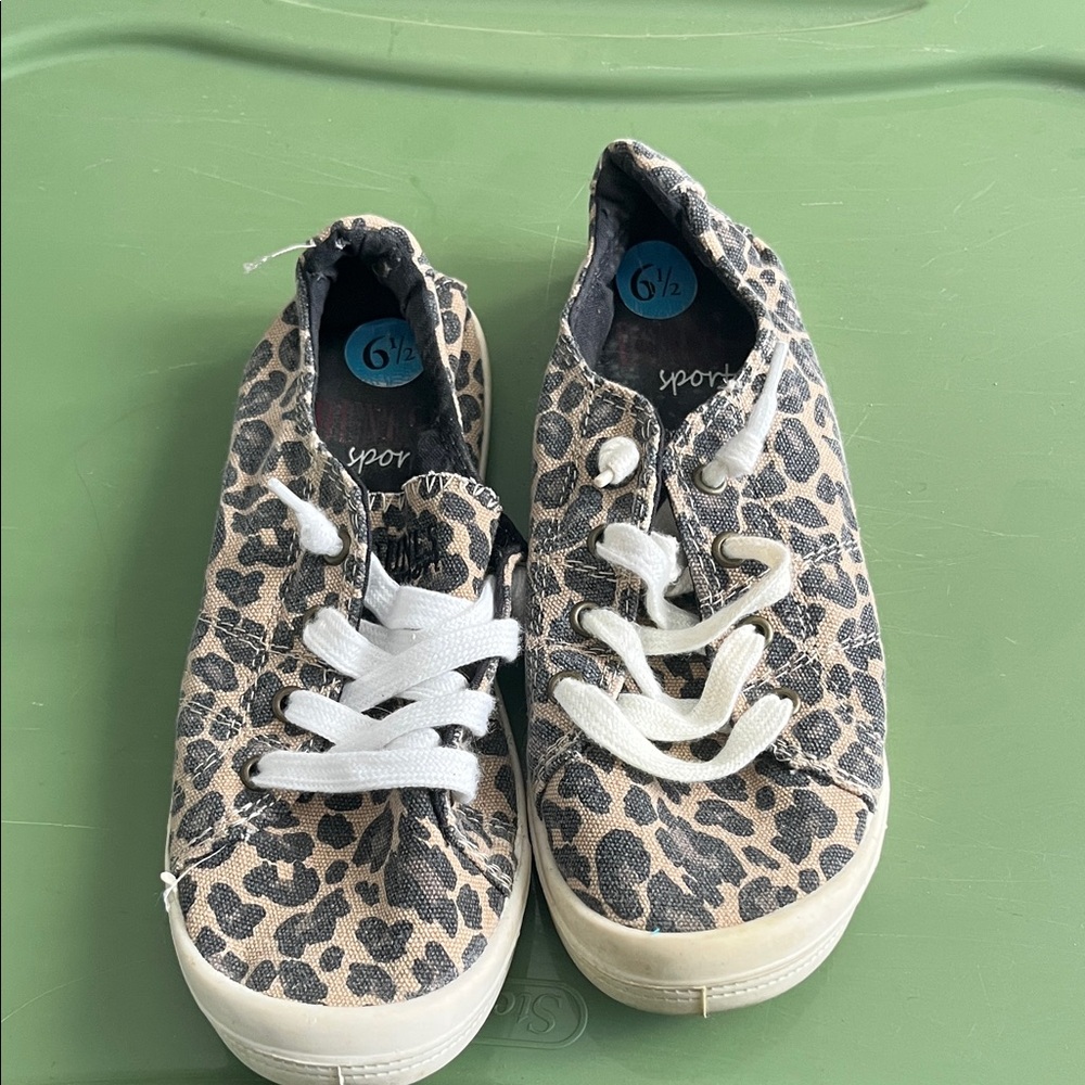 Leopard Print Sneakers